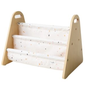 3-Sprouts-raamaturiiul-lastele-portable-Terrazzo-Cream