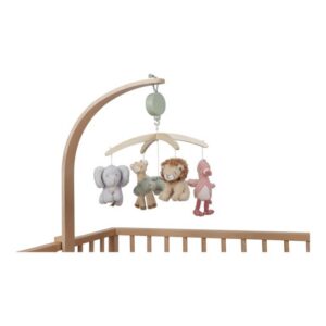 Little-Dutch-puidust-muusikakarussell-Safari-Friends