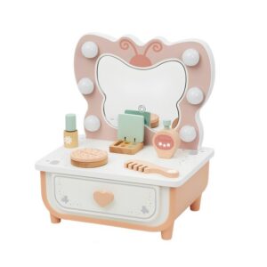 Tooky-Toy-puidust-meigilaud-LED-valgustusega