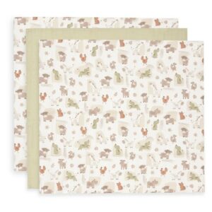 Jollein-musliinlinad-Barn-Buddies-3tk-70x70cm