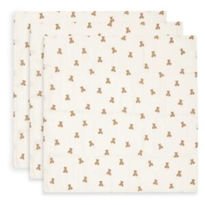 Jollein-musliinlinad-Mini-Teddy-Bear-3tk-70x70cm