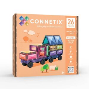 Connetix-magnetklotsid-Pastel-Motion-Pack-26tk