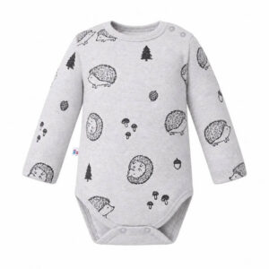 Bodi-pikkade-varrukatega-Hedgehog-Grey